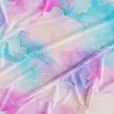 Floral Wholesale Digital Printed Fabric for Dress & Cloth